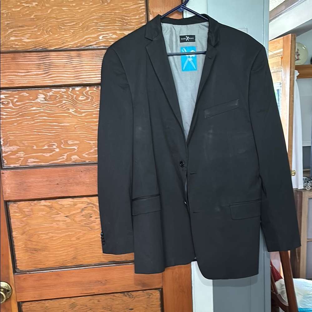 Marc Ecko Black Sport Coat with Notched Lapels
